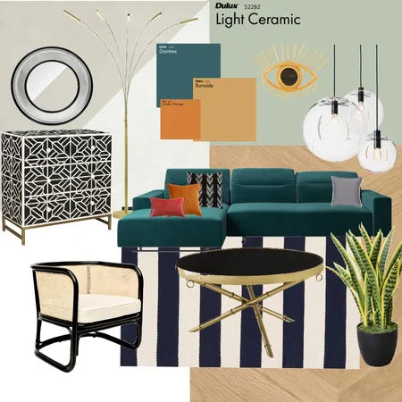 MB Living Room Interior Design Mood Board by Vanessa PAVY on Style Sourcebook
