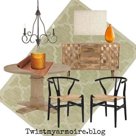 Black chair dining Interior Design Mood Board by Twist My Armoire on Style Sourcebook