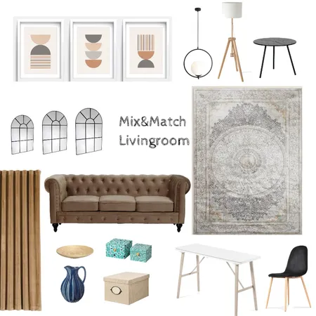 Mihaela's Livingroom v2 Interior Design Mood Board by Designful.ro on Style Sourcebook