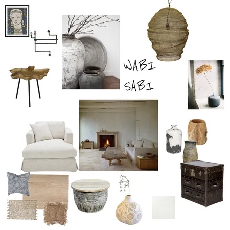 WABI SABI Interior Design Mood Board by ashleeeffinger on Style Sourcebook