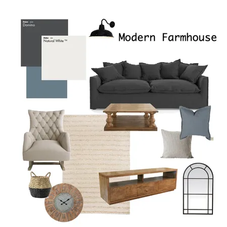 modern farmhouse Interior Design Mood Board by clairemorris on Style Sourcebook