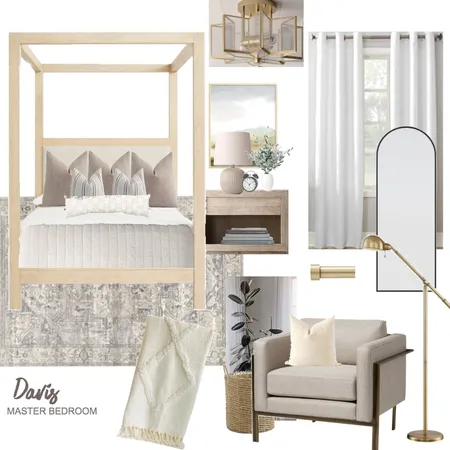 Davis Master Bedroom Interior Design Mood Board by kateburb3 on Style Sourcebook