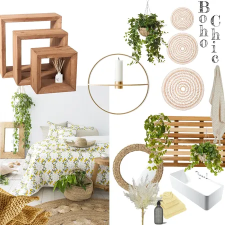 Boho Chic Interior Design Mood Board by Dilushi Perera on Style Sourcebook