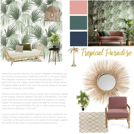 Tropical Mood Board Interior Design Mood Board by KayleighWilkinson on Style Sourcebook