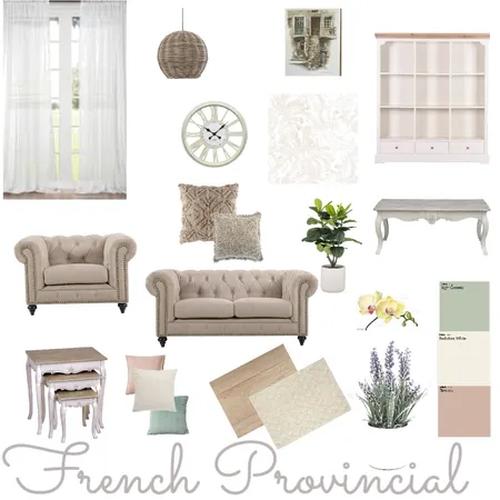 French Provincial Interior Design Mood Board by Julie Charlton on Style Sourcebook