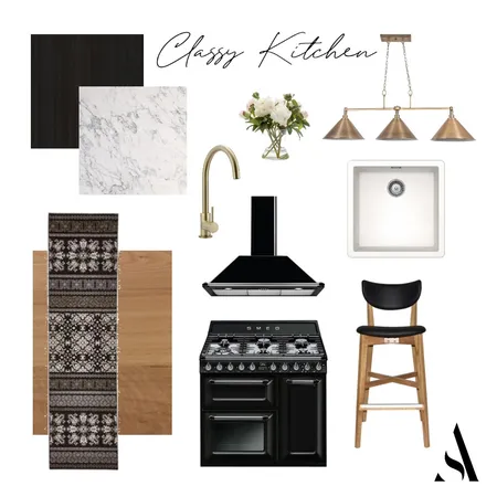 Classy Kitchen Interior Design Mood Board by Amelia Strachan Interiors on Style Sourcebook
