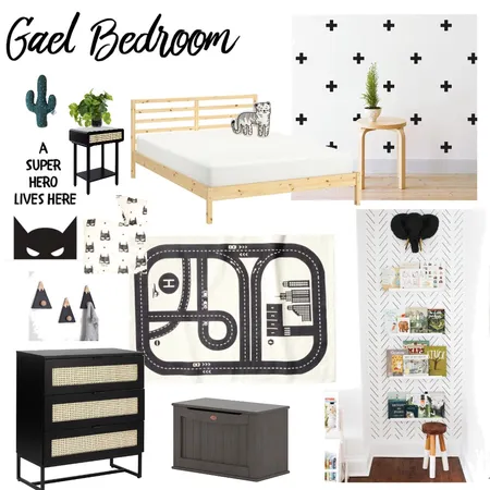 Gael Bedroom Interior Design Mood Board by Tfqinteriors on Style Sourcebook