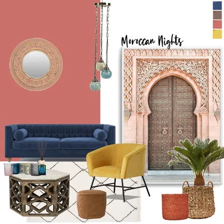 Moroccan Interior Interior Design Mood Board by Farida Nassar Interiors on Style Sourcebook