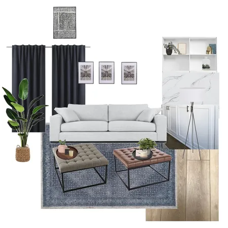 Modern Aussie Living Room Sample Board Interior Design Mood Board by njbuchberger on Style Sourcebook