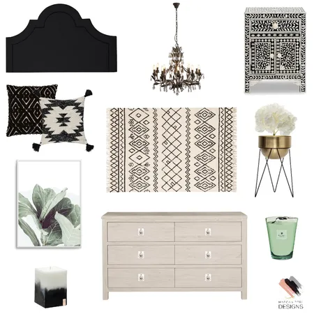 Navajo Black Interior Design Mood Board by Maegan Perl Designs on Style Sourcebook