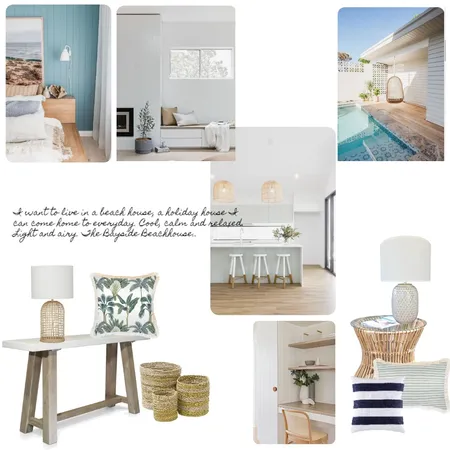 The Bayside Beachhouse Interior Design Mood Board by Measured Interiors on Style Sourcebook