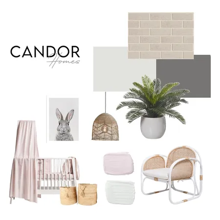 Coastal Nursery Interior Design Mood Board by Emma Renae Interior Designer on Style Sourcebook