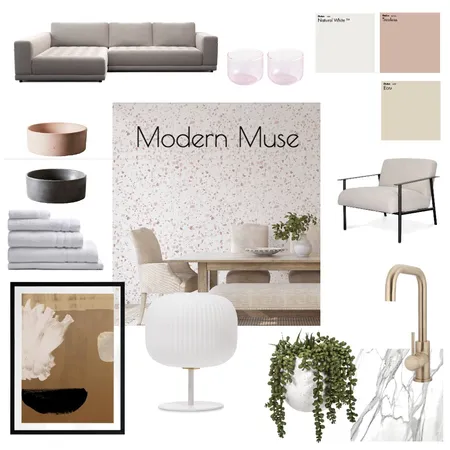 Modern Muse Interior Design Mood Board by Lou Blanco on Style Sourcebook