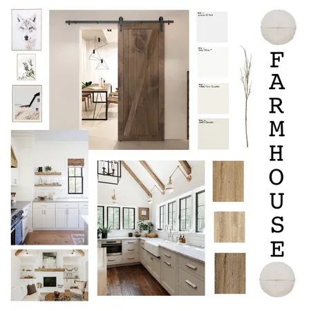 Farmhouse Interior Design Mood Board by FeliciaJ on Style Sourcebook