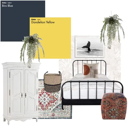 Bohemian Coastal Interior Design Mood Board by A on Style Sourcebook