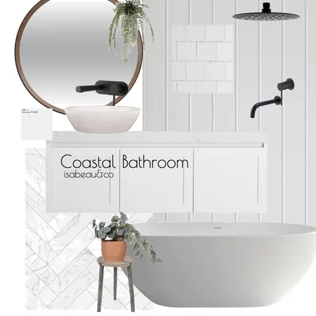 Coastal Bathroom Interior Design Mood Board by Isabeau&Co on Style Sourcebook