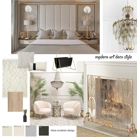 modern art deco moodboard Interior Design Mood Board by Hana Avraham Design on Style Sourcebook