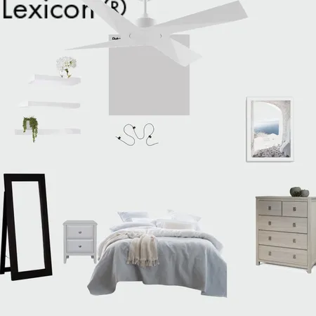 Ebonys Bedroom Interior Design Mood Board by KDEEGZ on Style Sourcebook