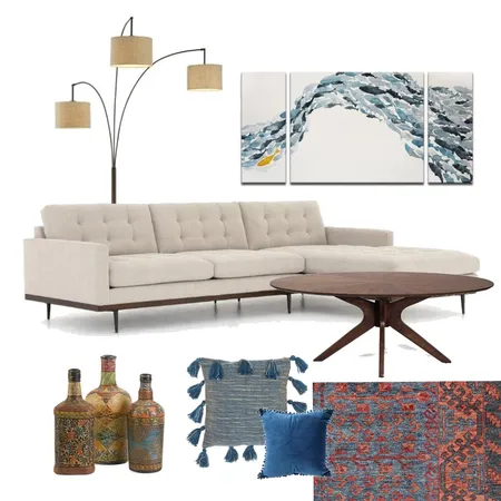 Red Rug Room Interior Design Mood Board by Twist My Armoire on Style Sourcebook