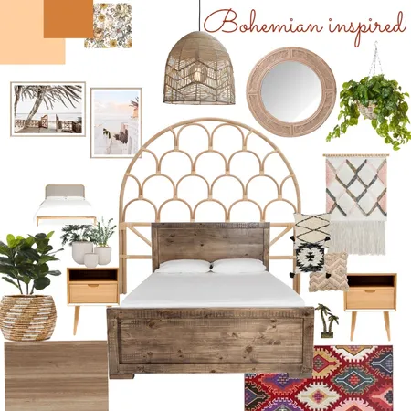 Boho Interior Design Mood Board by NuraanAllie on Style Sourcebook