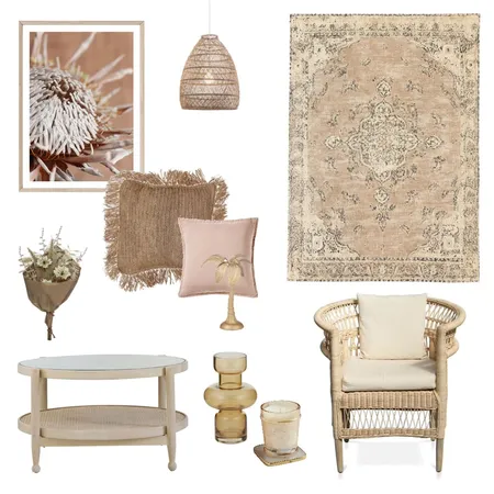 Warm Neutral Interior Design Mood Board by thebohemianstylist on Style Sourcebook