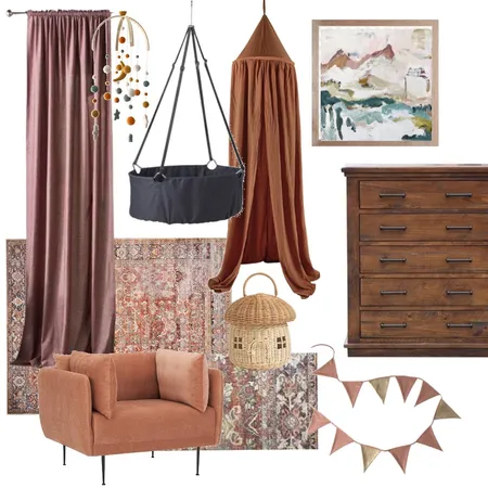 Nursery Interior Design Mood Board by Oleander & Finch Interiors on Style Sourcebook