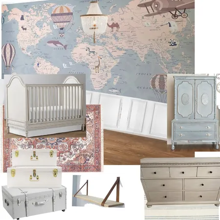 nursery 2 Interior Design Mood Board by NDrakoDesigns on Style Sourcebook