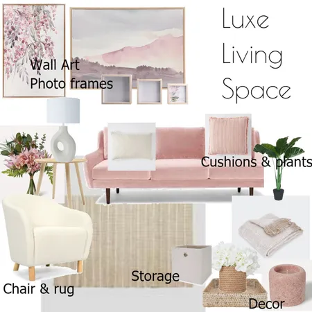 Luxe living space Interior Design Mood Board by MishOConnell on Style Sourcebook