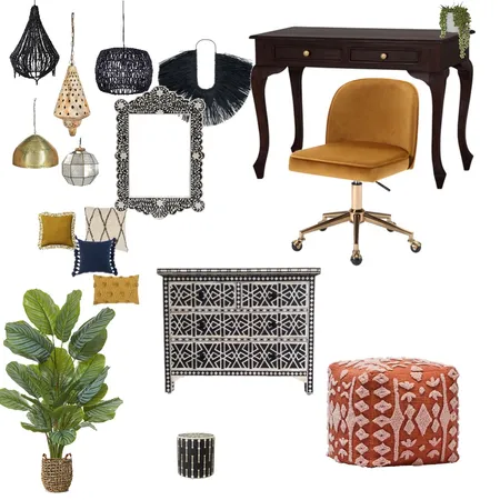 eclectic Interior Design Mood Board by peri on Style Sourcebook