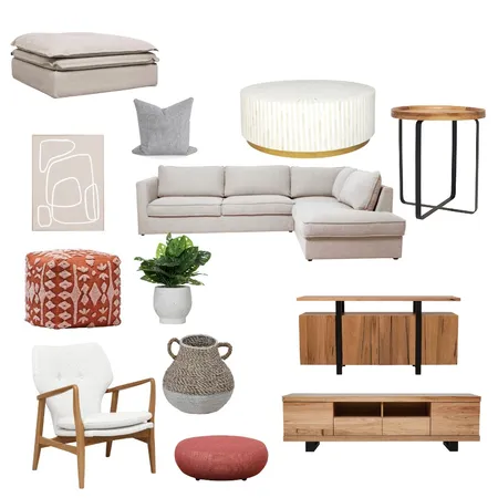 Living - Warm Interior Design Mood Board by rachaelhua on Style Sourcebook