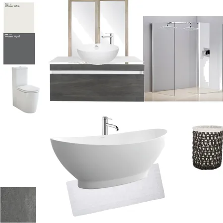 Modern Bathroom Interior Design Mood Board by Logan van Rooyen on Style Sourcebook