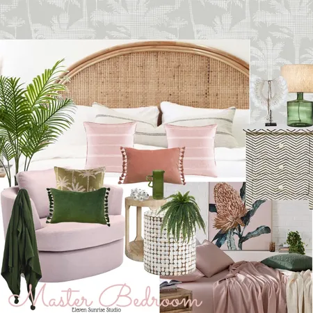 Master Bedroom Interior Design Mood Board by Manea Interiors on Style Sourcebook