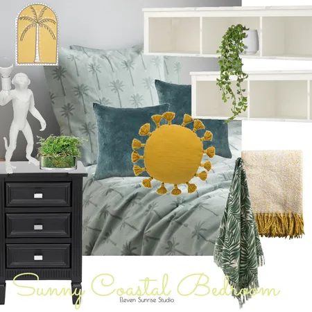 Sunny Coastal Bedroom Interior Design Mood Board by Manea Interior Design & Styling on Style Sourcebook