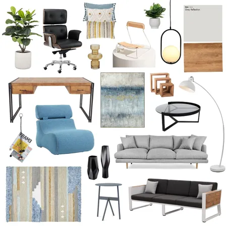 Music Studio Final Interior Design Mood Board by Beth26 on Style Sourcebook