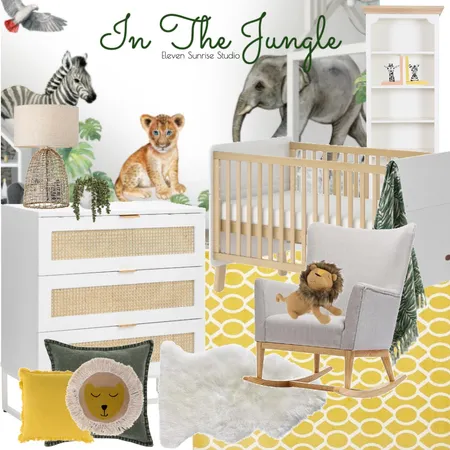 In the jungle unisex Interior Design Mood Board by Manea Interior Design & Styling on Style Sourcebook