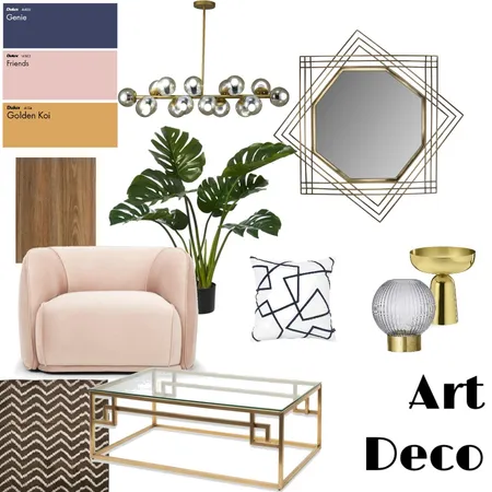 Art Deco Interior Design Mood Board by Soalba on Style Sourcebook