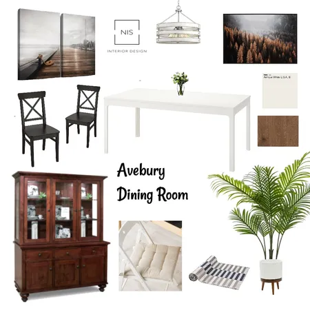 Avebury Dining Room (final) Interior Design Mood Board by Nis Interiors on Style Sourcebook