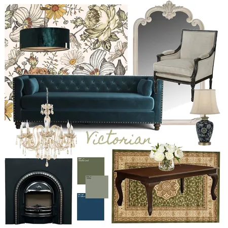 Victorian Interior Design Mood Board by Laurraa13 on Style Sourcebook