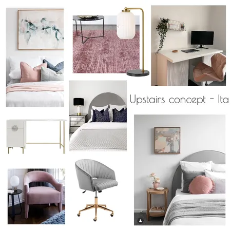 Ita - upstairs concept Interior Design Mood Board by Emmakent on Style Sourcebook