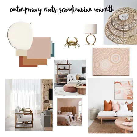 Saunders Colour Board Interior Design Mood Board by Style and Leaf Co on Style Sourcebook