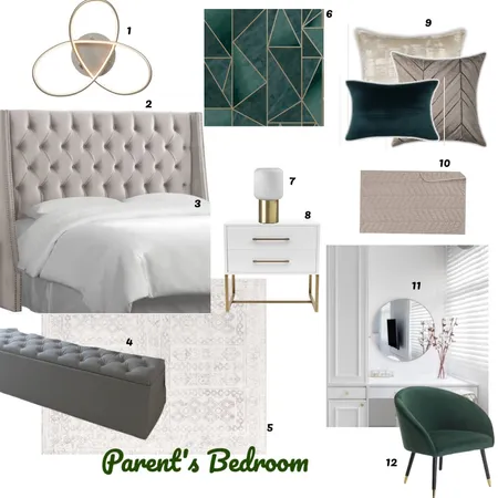 Parents bedroom Interior Design Mood Board by nazrana786 on Style Sourcebook