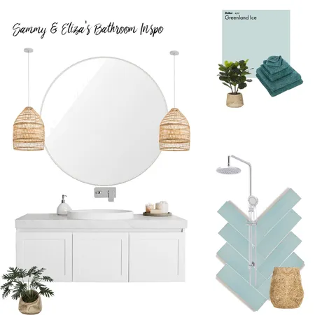 Sammy & Eliza's Bathroom Interior Design Mood Board by Kateandodesign on Style Sourcebook