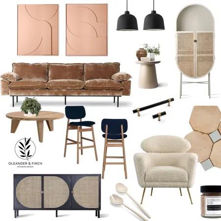 HOF Interior Design Mood Board by Oleander & Finch Interiors on Style Sourcebook