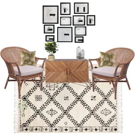 Sitting corner with picture wall Interior Design Mood Board by Farahtauseef on Style Sourcebook