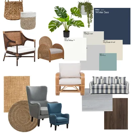 Hamptons inspired Interior Design Mood Board by ashlynn_interiors on Style Sourcebook