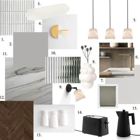 Module 9 Kitchen Interior Design Mood Board by claudiareynolds on Style Sourcebook