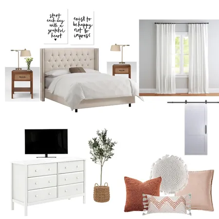 Gisele’s Bedroom Interior Design Mood Board by Naty Grandi Design on Style Sourcebook