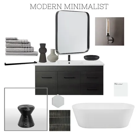 Modern bathroom Interior Design Mood Board by Lynettekaminski on Style Sourcebook