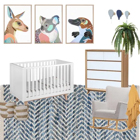 Australian nursery Interior Design Mood Board by Frankie B Design on Style Sourcebook