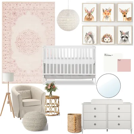 Whitestone Project - Nursery Interior Design Mood Board by Handled on Style Sourcebook